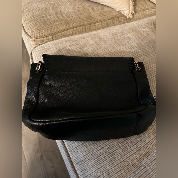 LEATHER TORY BURCH HANDBAG WITH MATCHING WALLET - Picture 5 of 8